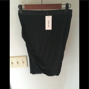 Helmut Lang Side-ruched skirt. NWT. Size Small